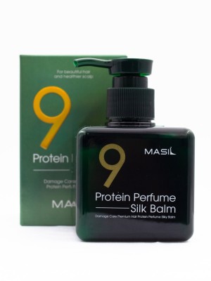 Несмываемый парфюмированный бальзам для волос с протеином MASIL, 180 мл