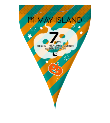 May island Ночная маска с экстрактом тыквы, 12 шт по 5 г