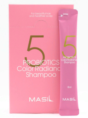 Шампунь с пробиотиками для защиты цвета MASIL, 8 ML * 20 шт
