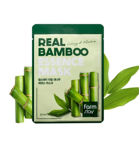 Маска для лица с экстрактом бамбука FARMSTAY, 23 ml