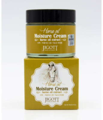 Увлажняющий крем для лица с лошадиным маслом JIGOTT, 70 ML