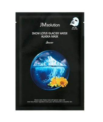 Маска для лица с экстрактом снежного лотоса и ледниковыми водами Аляски JMSOLUTION, 30мл